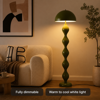 Scandinavian LED Macaron Mushroom Floor Lamp