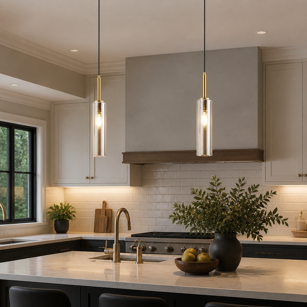 Scandinavian LED Metal Pendant Light