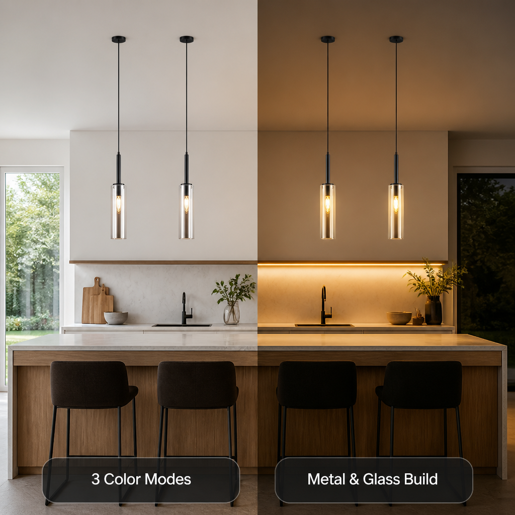 Scandinavian LED Metal Pendant Light