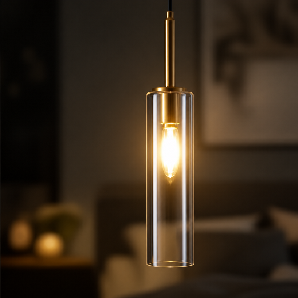 Scandinavian LED Metal Pendant Light