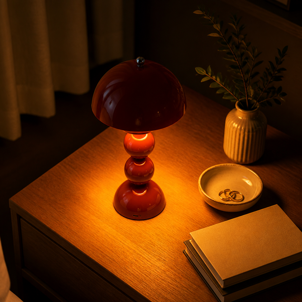 Scandinavian LED Touch Table Lamp