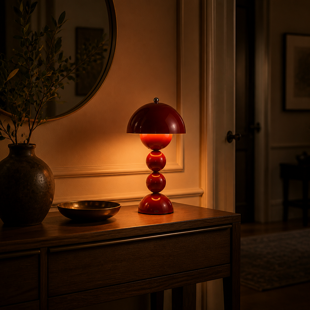 Scandinavian LED Touch Table Lamp