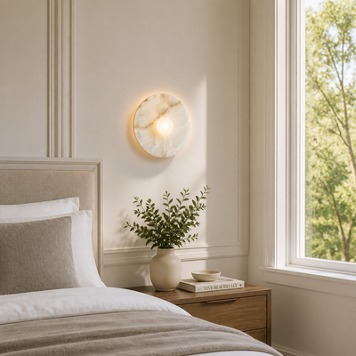 Scandinavian Marble LED Wall Sconce