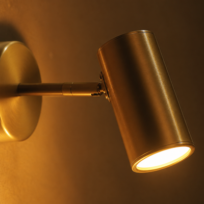 Scandinavian Metal LED Adjustable Angle Wall Sconce