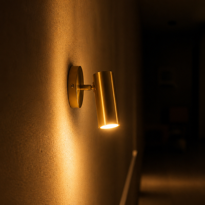 Scandinavian Metal LED Adjustable Angle Wall Sconce