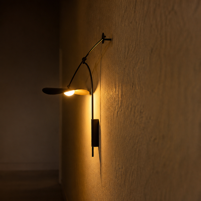 Scandinavian Metal LED Adjustable Arm Wall Sconce