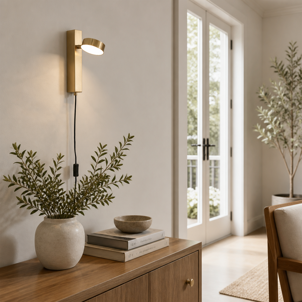 Scandinavian Metal LED Wall Sconce