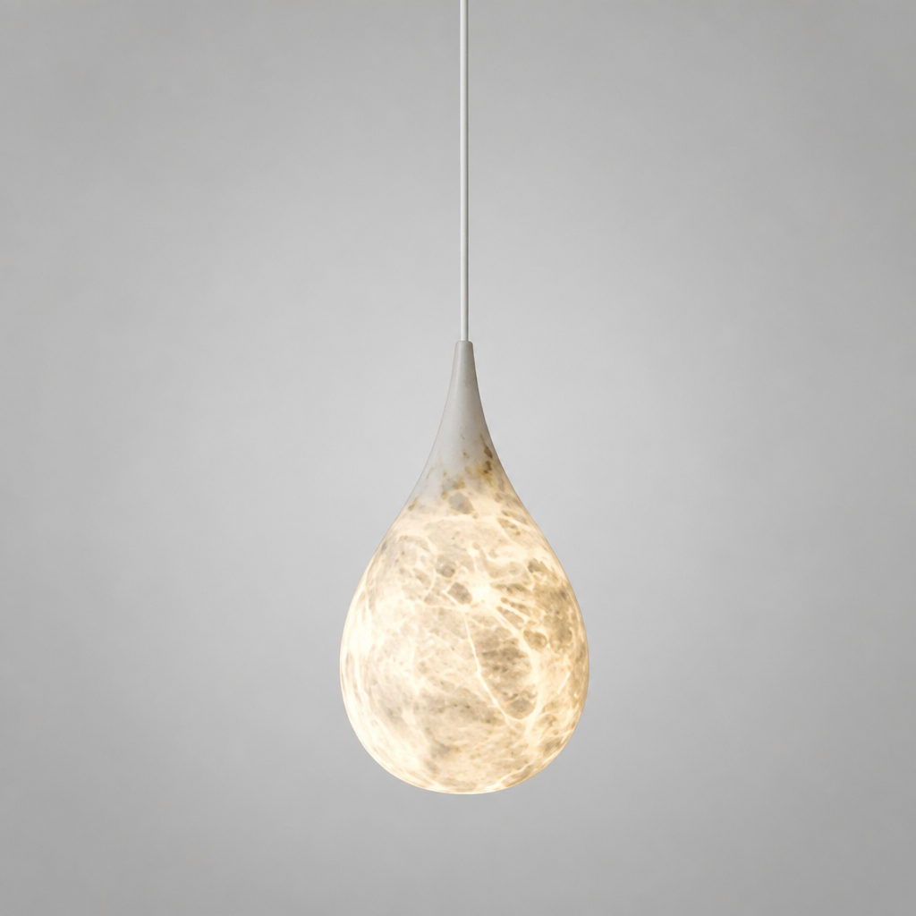 Scandinavian Resin LED Cloud Pendant Light