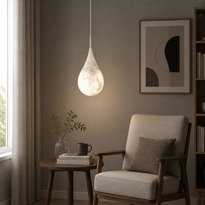 Scandinavian Resin LED Cloud Pendant Light