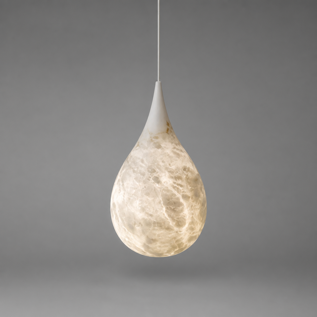 Scandinavian Resin LED Cloud Pendant Light