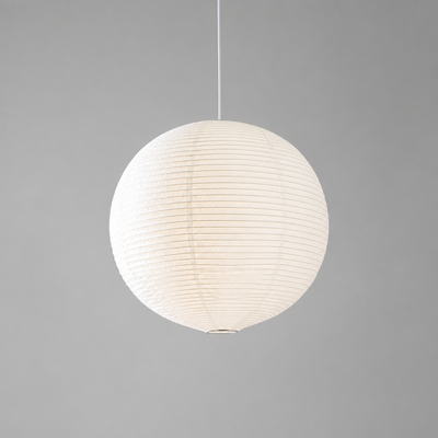 Scandinavian Rice Paper Round Lantern Pendant Light