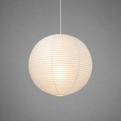Scandinavian Rice Paper Round Lantern Pendant Light