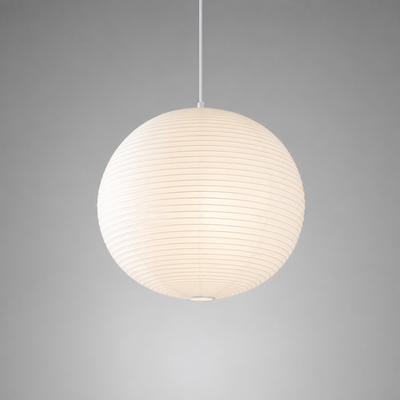 Scandinavian Rice Paper Round Lantern Pendant Light