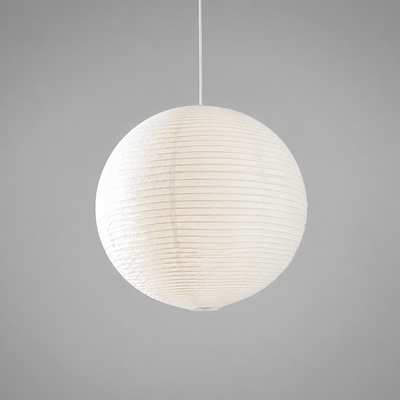 Scandinavian Rice Paper Round Lantern Pendant Light
