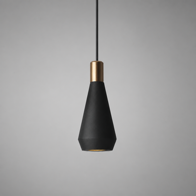 Scandinavian Rose Gold Adjustable Cord Pendant Light