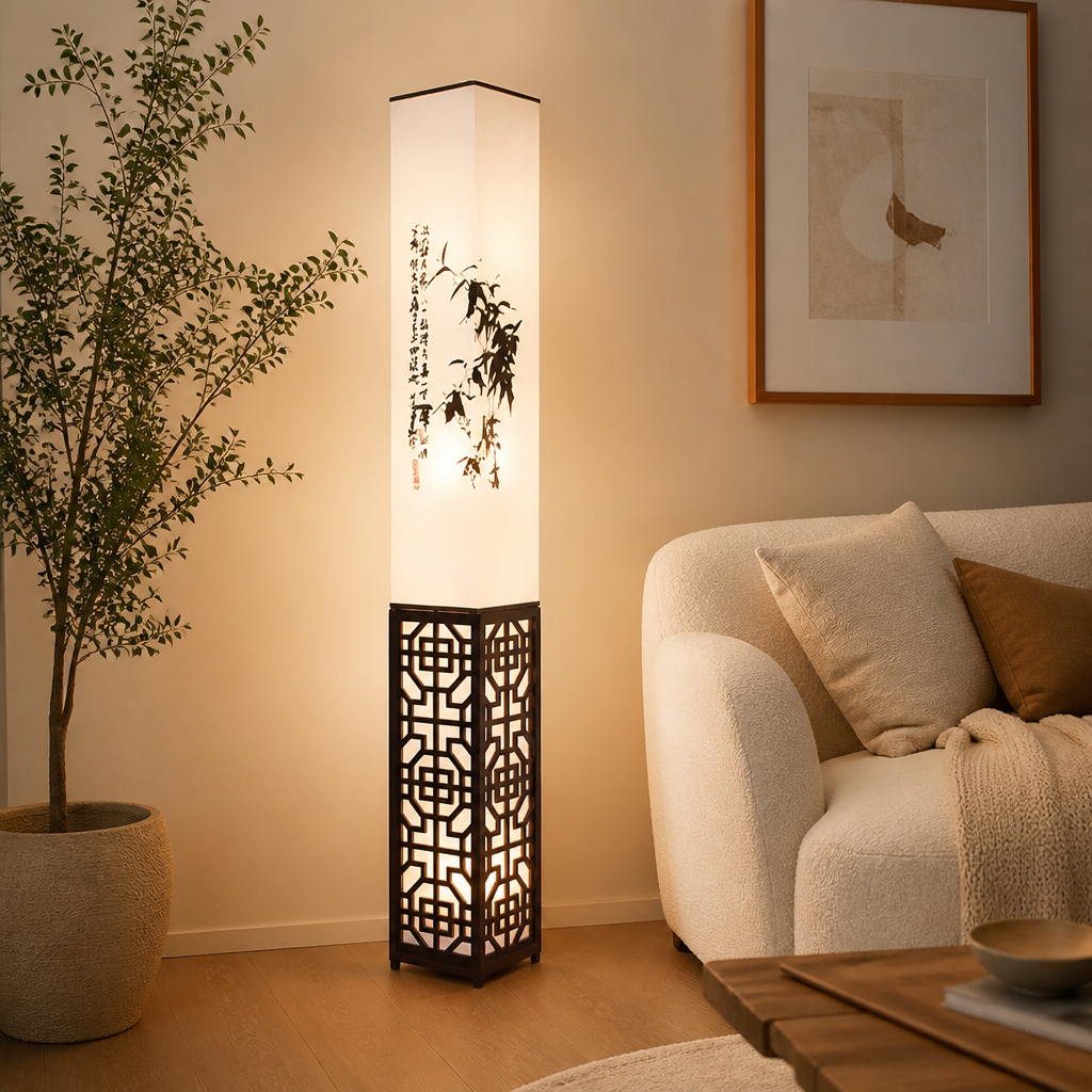 Scandinavian Solid Wood LED Desk Lamp