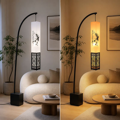 Scandinavian Solid Wood LED Desk Lamp
