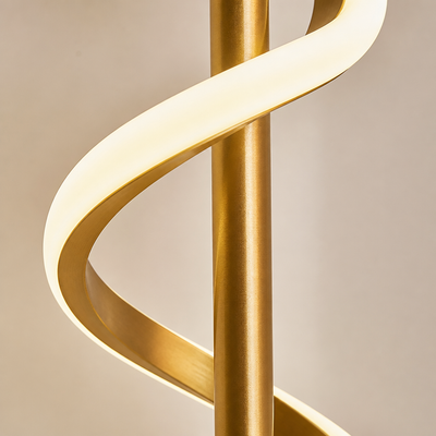 Scandinavian Spiral Floor Lamp