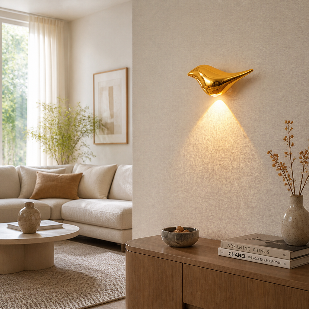 Scandinavian Walnut LED Motion Sensor Night Light