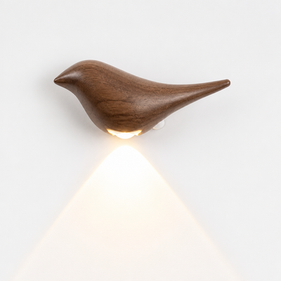 Scandinavian Walnut LED Motion Sensor Night Light