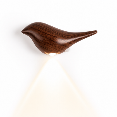 Scandinavian Walnut LED Motion Sensor Night Light