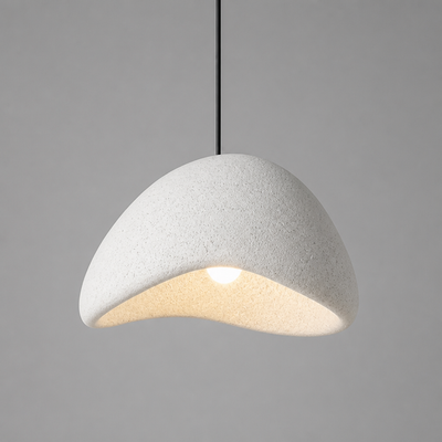 Scandinavian White Adjustable Pendant Light