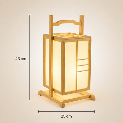 Scandinavian Wood LED Table Lamp