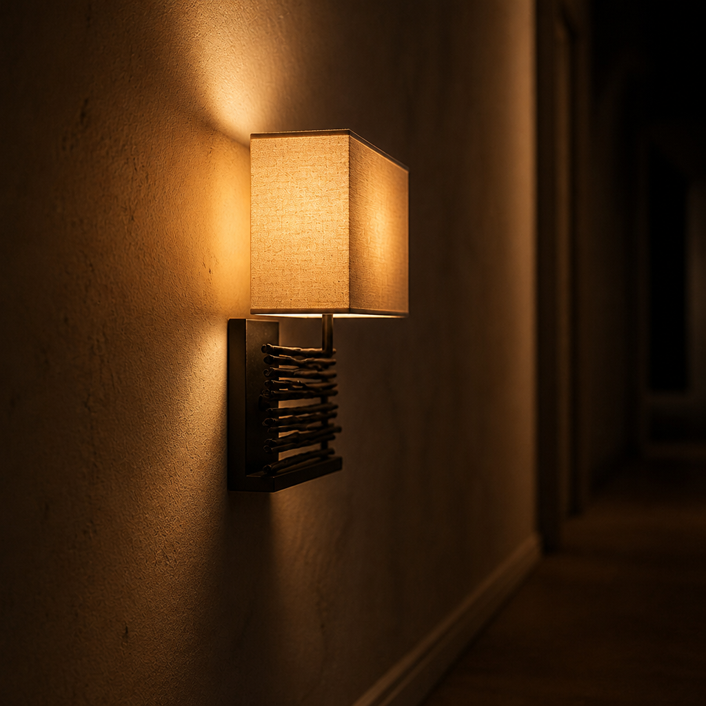 Scandinavian Wood Table Lamp