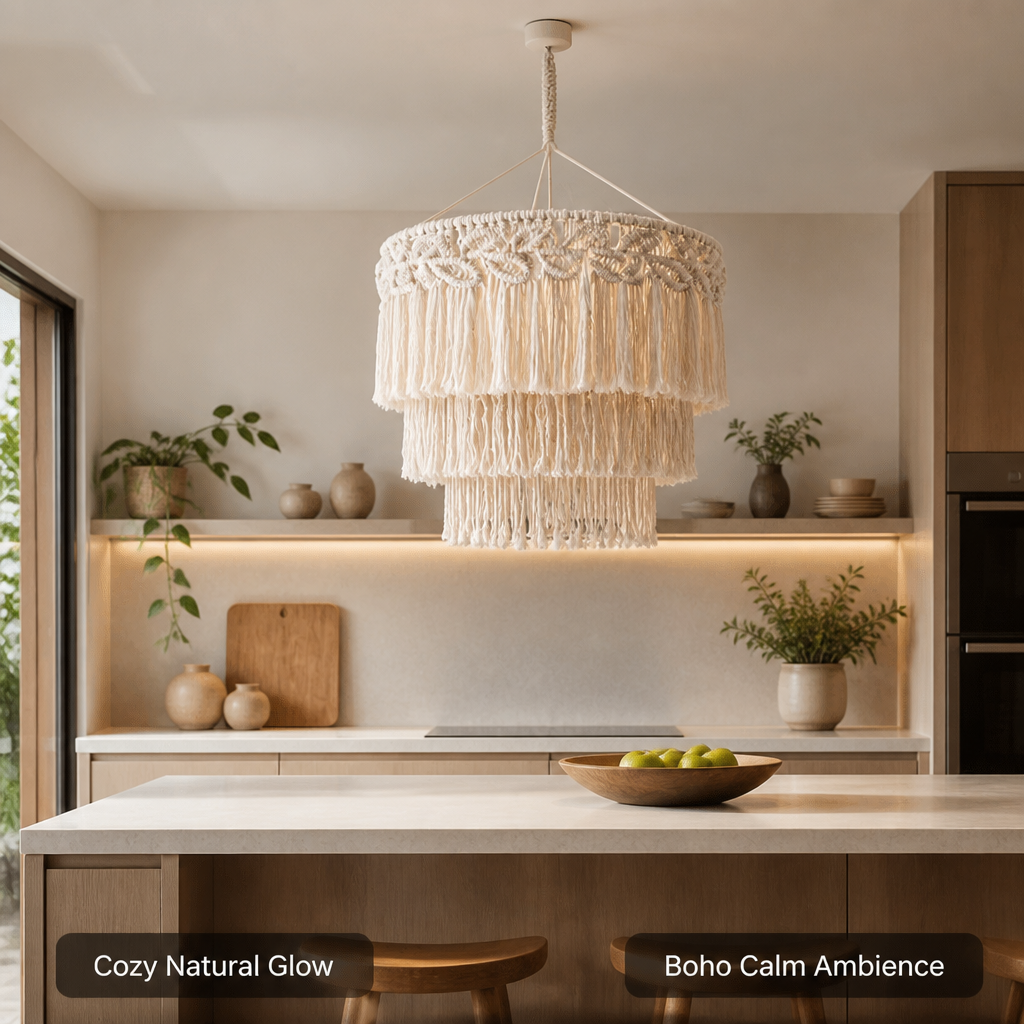 Scandinavian Woven Pendant Light