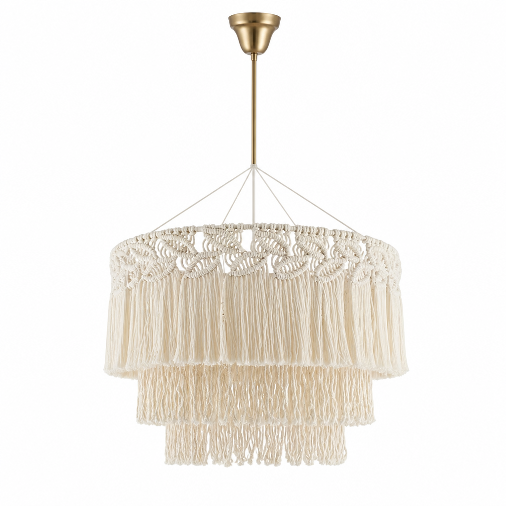 Scandinavian Woven Pendant Light