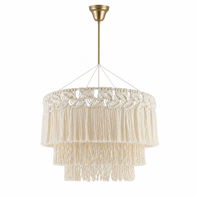 Scandinavian Woven Pendant Light