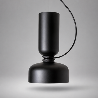 Scandinavian Wrought Iron Pendant Light