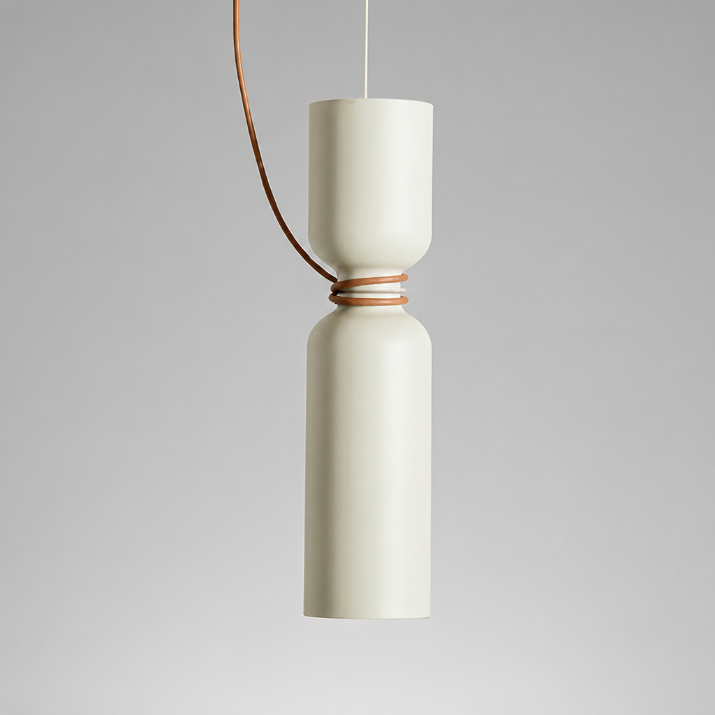 Scandinavian Wrought Iron Pendant Light