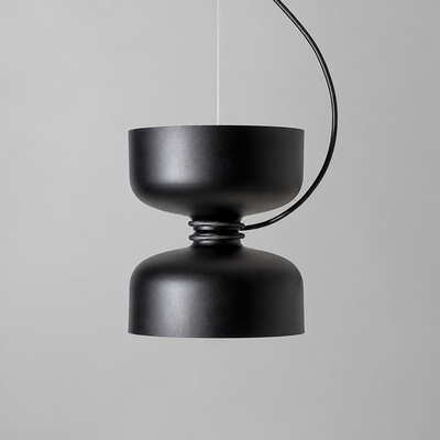 Scandinavian Wrought Iron Pendant Light