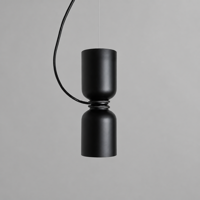 Scandinavian Wrought Iron Pendant Light
