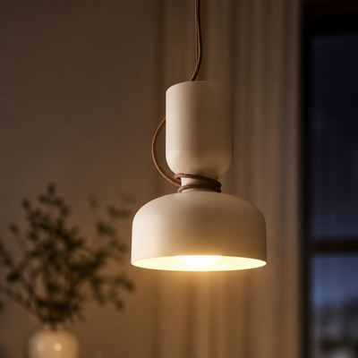 Scandinavian Wrought Iron Pendant Light