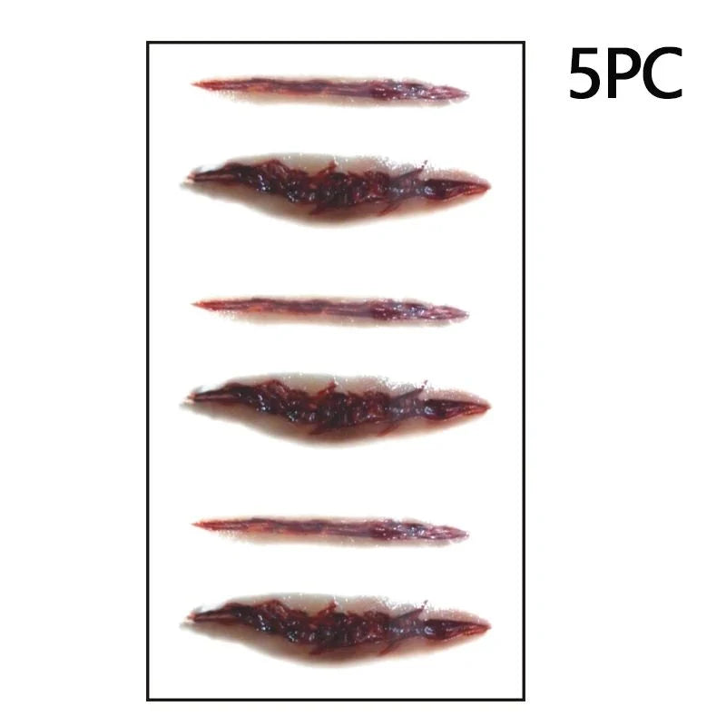Scar Tattoo Stickers Waterproof Water-Transfer