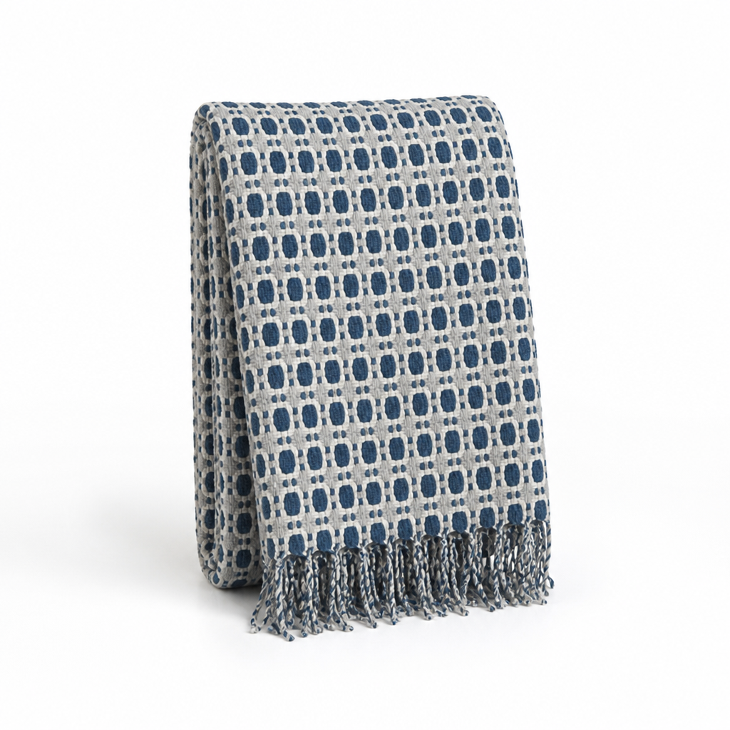 Scarf Houndstooth Soft & Warm Machine Washable