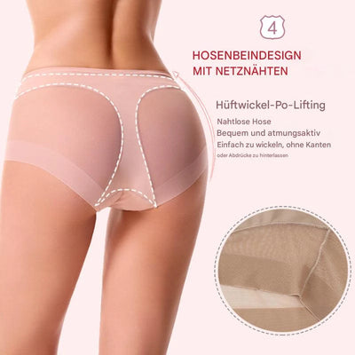 Seamless Panty Butt-Lift Microfiber & Cotton Gusset