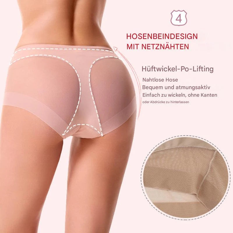 Seamless Panty Butt-Lift Microfiber & Cotton Gusset