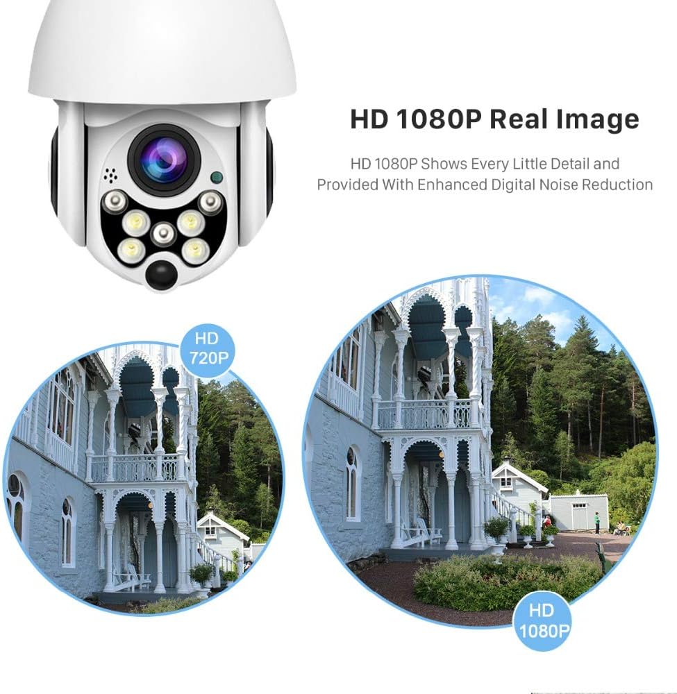 Security Camera Wi-Fi Infrared Night Vision Motion Detection