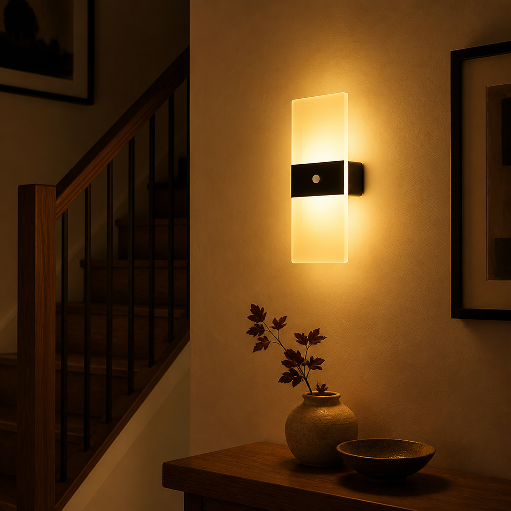 Set of 2 LED Motion Sensor Night Lights