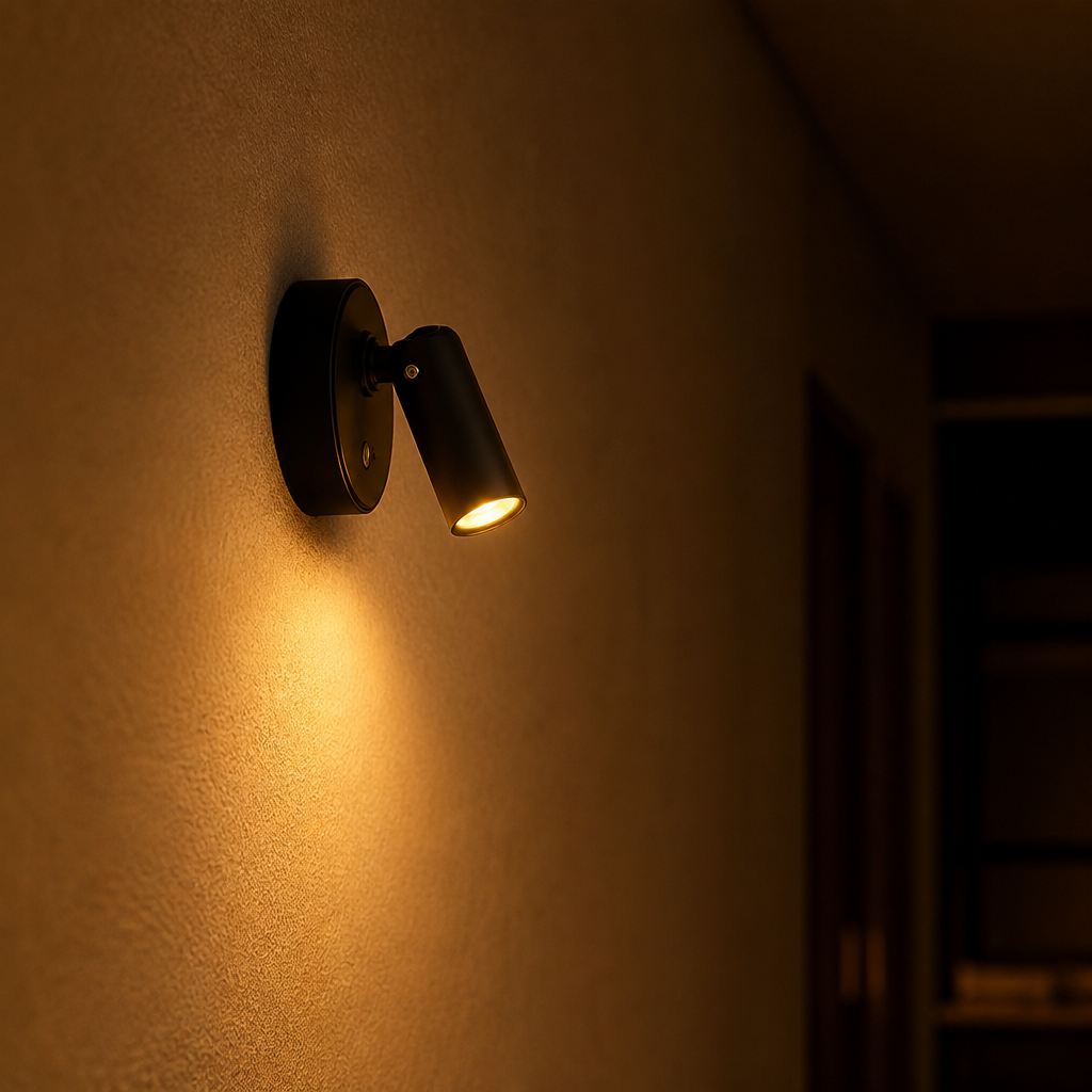 Set of 2 LED Motion Sensor Wall Sconces