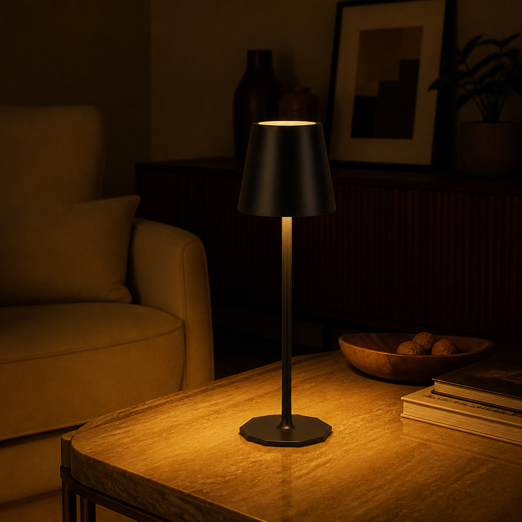 Set of 2 LED Wireless Desk Lamps
