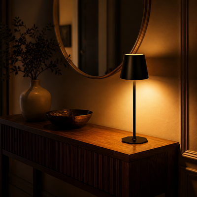 Set of 2 LED Wireless Desk Lamps