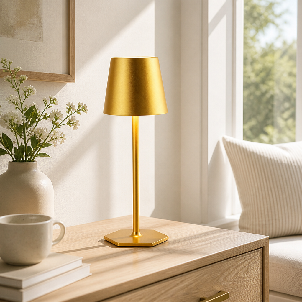 Set of 2 Minimalist LED Touch Desk Lamps