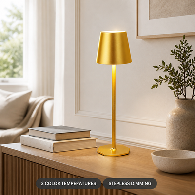 Set of 2 Minimalist LED Touch Desk Lamps