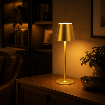 Set of 2 Minimalist LED Touch Desk Lamps