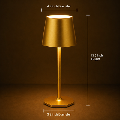 Set of 2 Minimalist LED Touch Desk Lamps