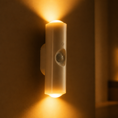 Set of 4 Modern LED Magnetic Double-Head Wall Sconces